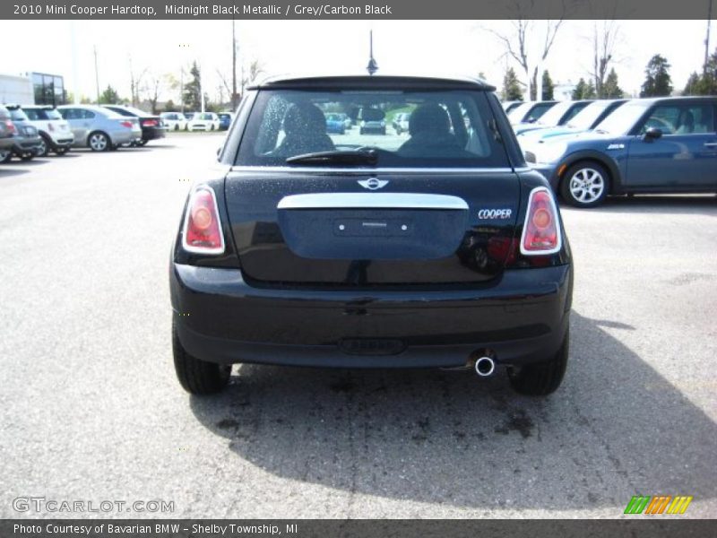 Midnight Black Metallic / Grey/Carbon Black 2010 Mini Cooper Hardtop