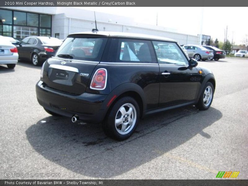 Midnight Black Metallic / Grey/Carbon Black 2010 Mini Cooper Hardtop