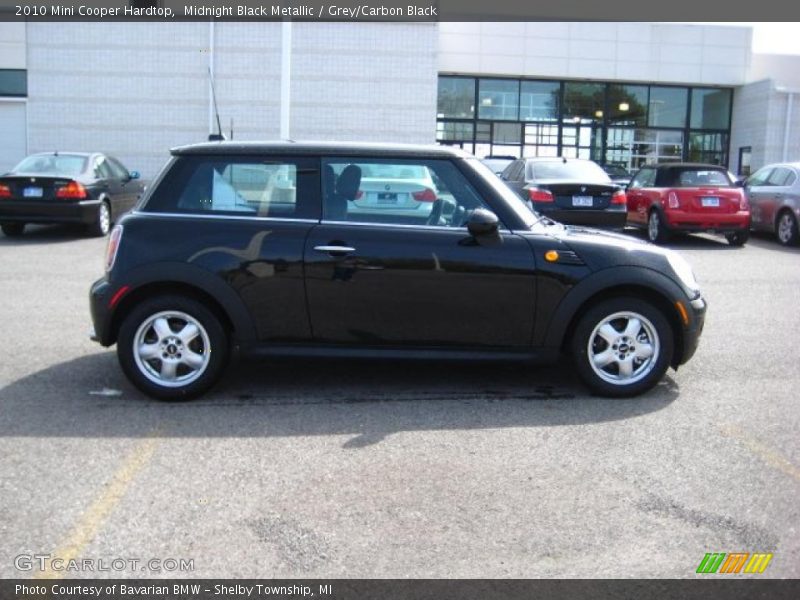 Midnight Black Metallic / Grey/Carbon Black 2010 Mini Cooper Hardtop