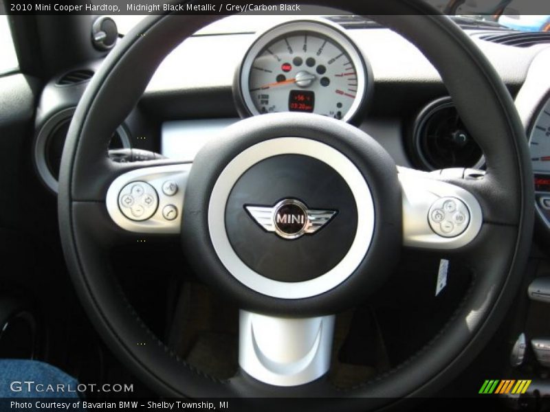 Midnight Black Metallic / Grey/Carbon Black 2010 Mini Cooper Hardtop