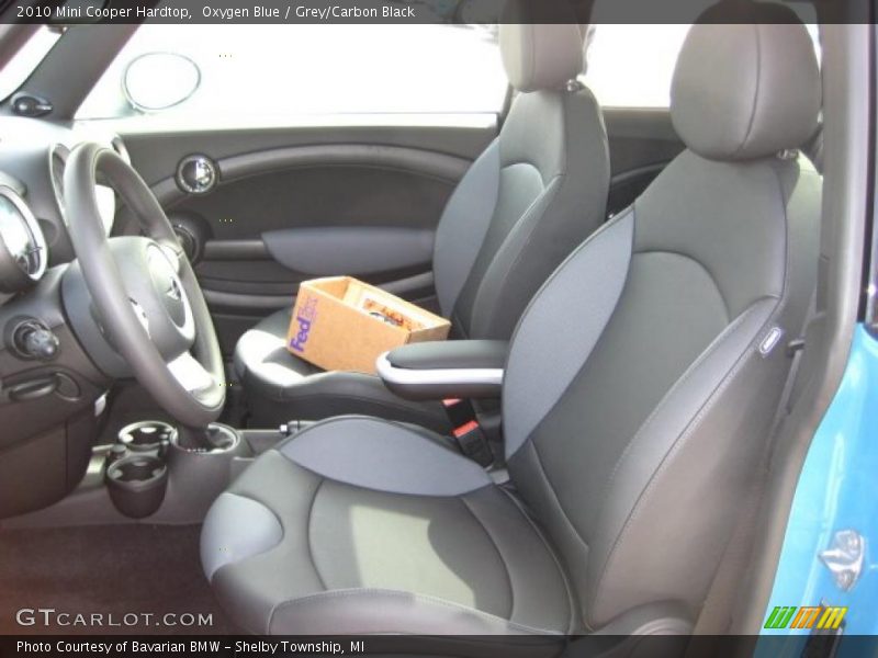 Oxygen Blue / Grey/Carbon Black 2010 Mini Cooper Hardtop