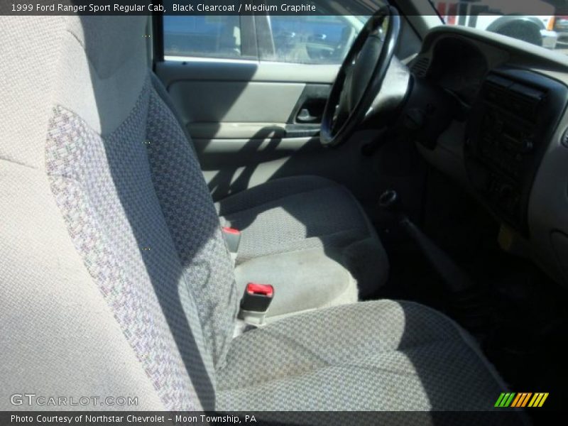 Black Clearcoat / Medium Graphite 1999 Ford Ranger Sport Regular Cab
