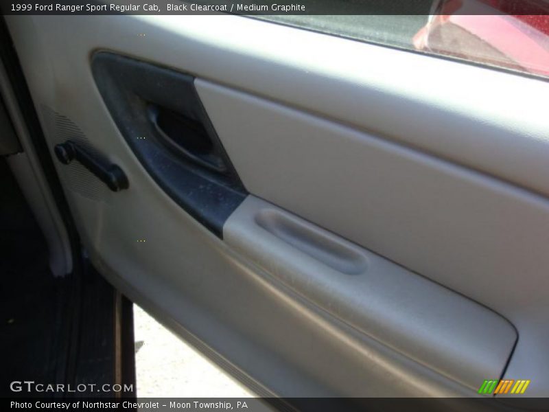 Black Clearcoat / Medium Graphite 1999 Ford Ranger Sport Regular Cab