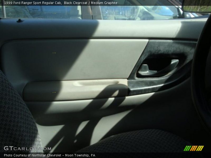 Black Clearcoat / Medium Graphite 1999 Ford Ranger Sport Regular Cab