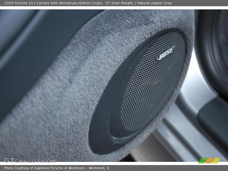GT Silver Metallic / Natural Leather Grey 2004 Porsche 911 Carrera 40th Anniversary Edition Coupe