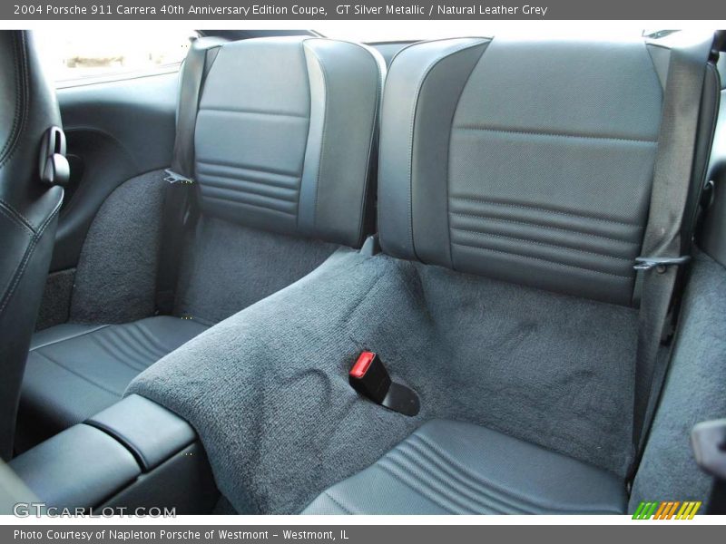 GT Silver Metallic / Natural Leather Grey 2004 Porsche 911 Carrera 40th Anniversary Edition Coupe