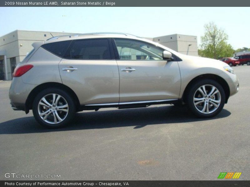Saharan Stone Metallic / Beige 2009 Nissan Murano LE AWD