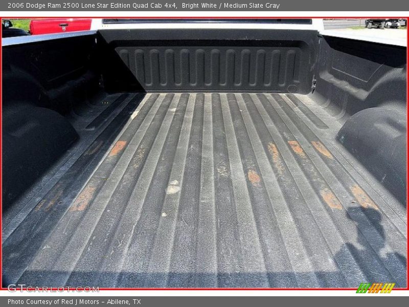 Bright White / Medium Slate Gray 2006 Dodge Ram 2500 Lone Star Edition Quad Cab 4x4
