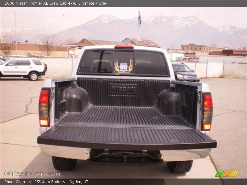 Silver Ice / Gray 2000 Nissan Frontier XE Crew Cab 4x4