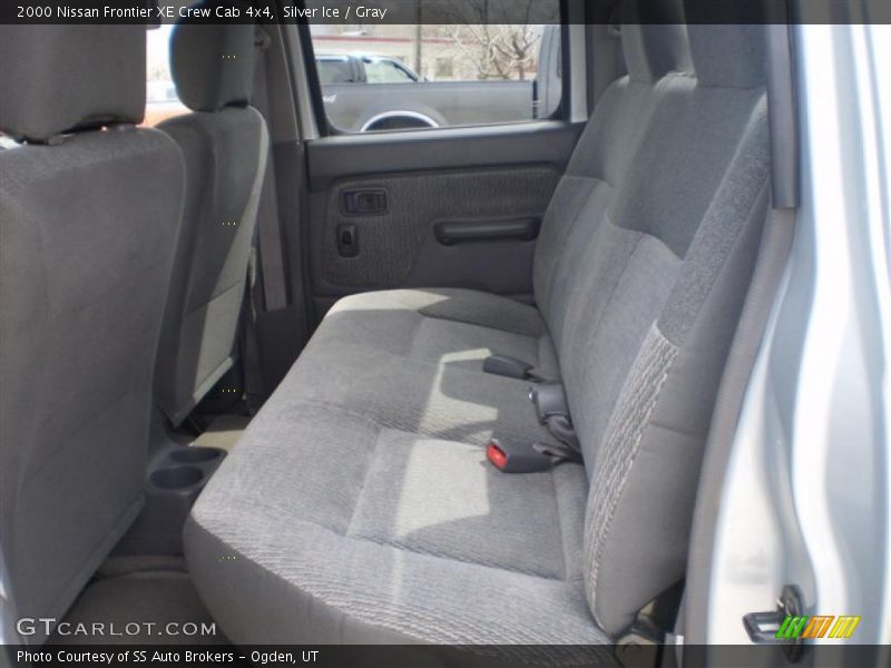 Silver Ice / Gray 2000 Nissan Frontier XE Crew Cab 4x4