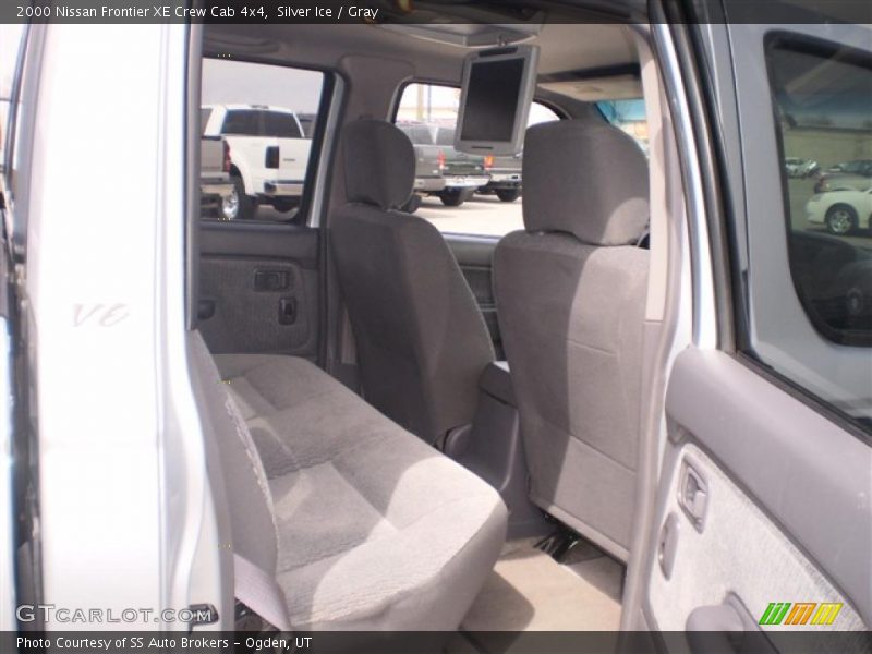 Silver Ice / Gray 2000 Nissan Frontier XE Crew Cab 4x4