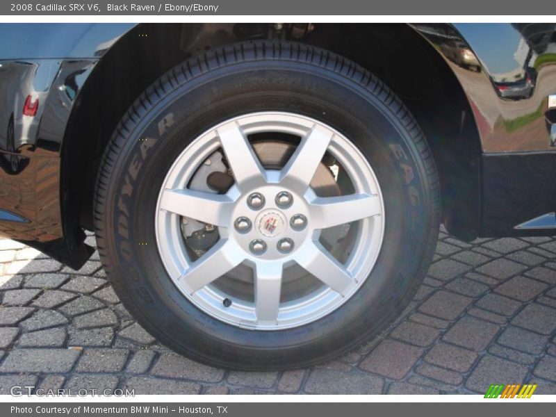 Black Raven / Ebony/Ebony 2008 Cadillac SRX V6