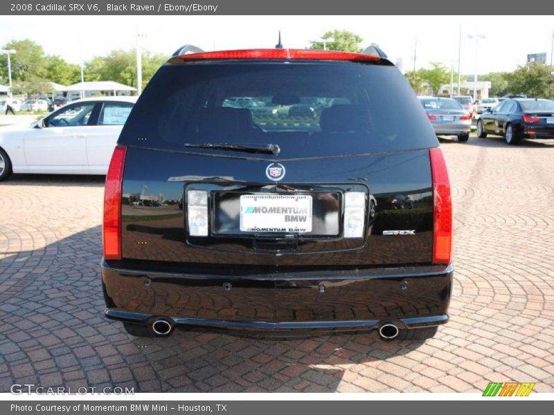 Black Raven / Ebony/Ebony 2008 Cadillac SRX V6
