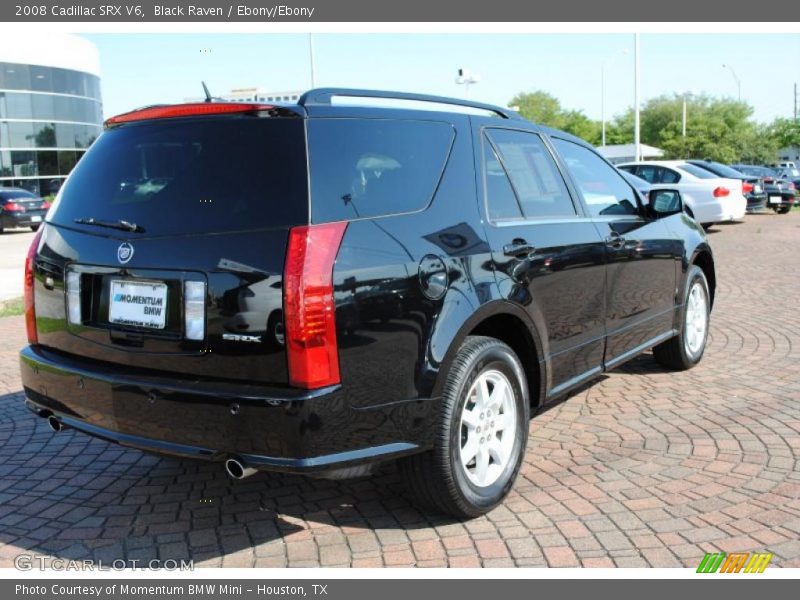Black Raven / Ebony/Ebony 2008 Cadillac SRX V6
