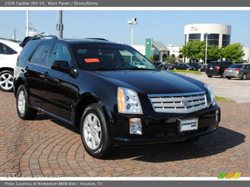 Black Raven / Ebony/Ebony 2008 Cadillac SRX V6