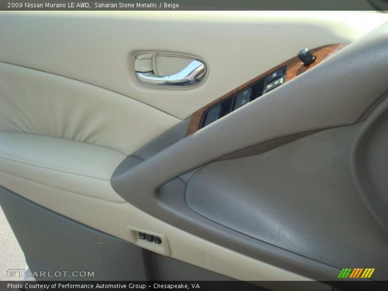 Saharan Stone Metallic / Beige 2009 Nissan Murano LE AWD