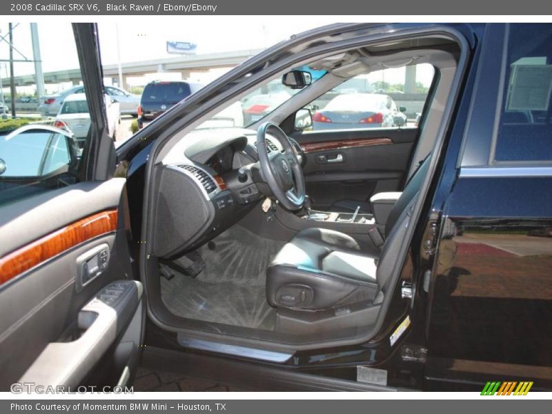 Black Raven / Ebony/Ebony 2008 Cadillac SRX V6