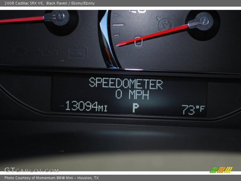 Black Raven / Ebony/Ebony 2008 Cadillac SRX V6