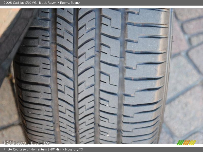 Black Raven / Ebony/Ebony 2008 Cadillac SRX V6