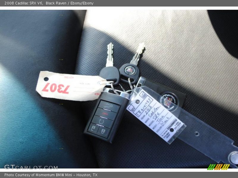 Black Raven / Ebony/Ebony 2008 Cadillac SRX V6