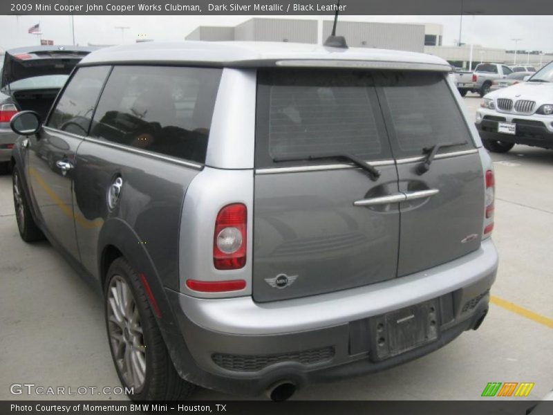 Dark Silver Metallic / Black Leather 2009 Mini Cooper John Cooper Works Clubman