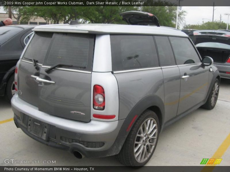 Dark Silver Metallic / Black Leather 2009 Mini Cooper John Cooper Works Clubman