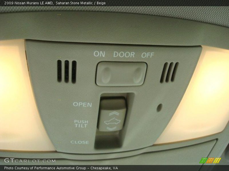Saharan Stone Metallic / Beige 2009 Nissan Murano LE AWD