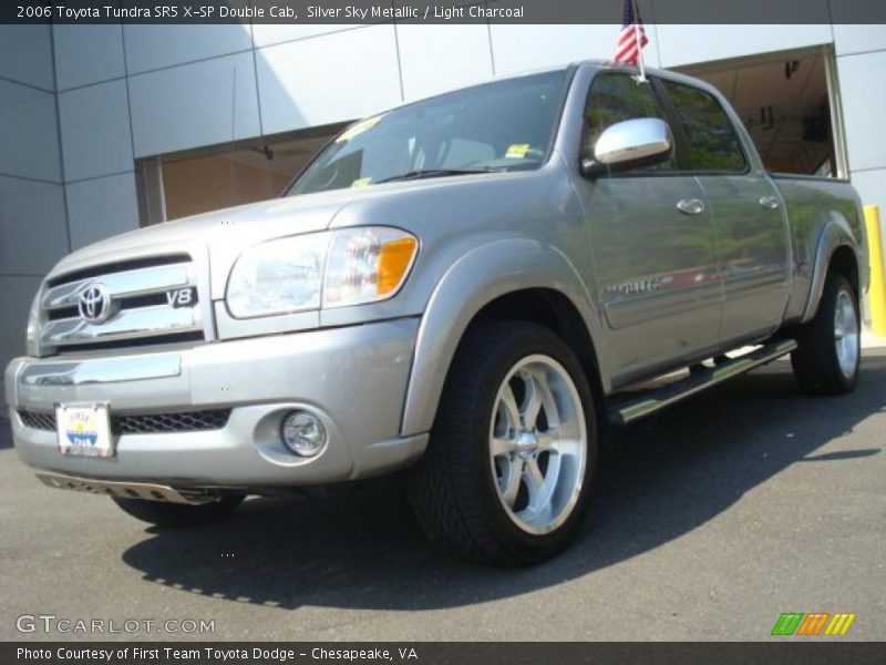 Silver Sky Metallic / Light Charcoal 2006 Toyota Tundra SR5 X-SP Double Cab