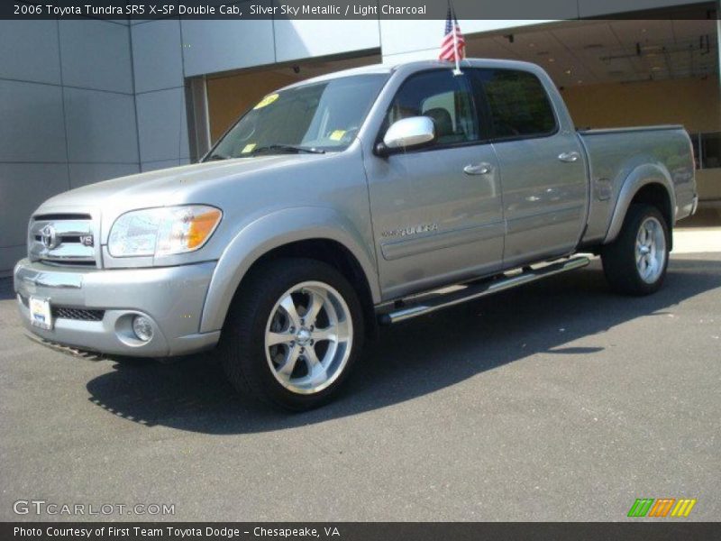 Silver Sky Metallic / Light Charcoal 2006 Toyota Tundra SR5 X-SP Double Cab