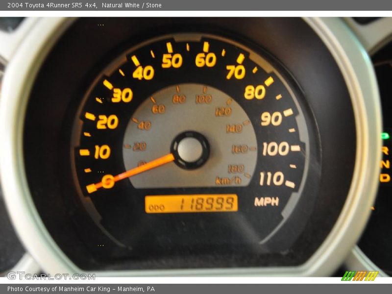 Natural White / Stone 2004 Toyota 4Runner SR5 4x4
