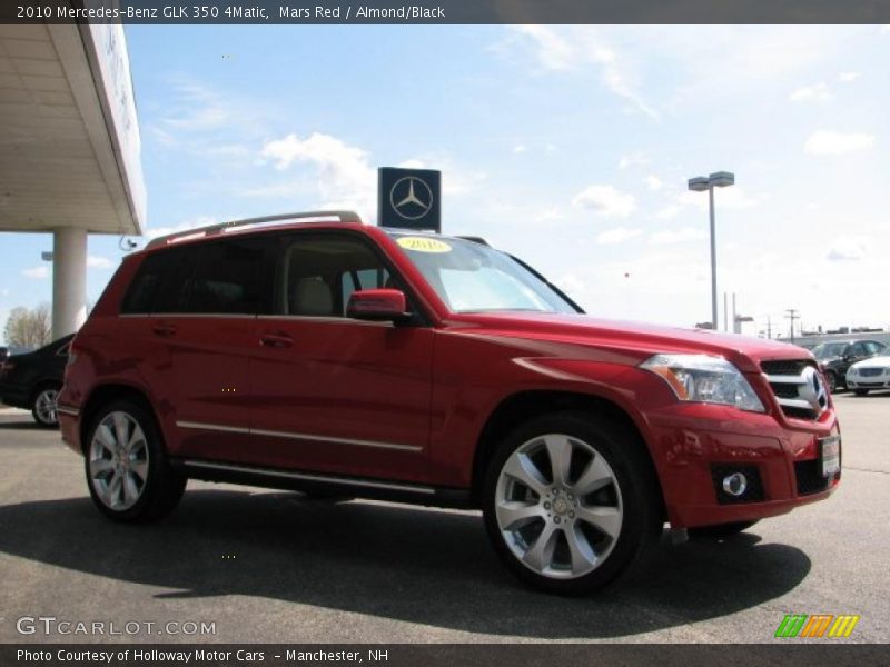 Mars Red / Almond/Black 2010 Mercedes-Benz GLK 350 4Matic