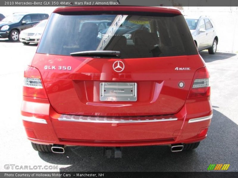 Mars Red / Almond/Black 2010 Mercedes-Benz GLK 350 4Matic