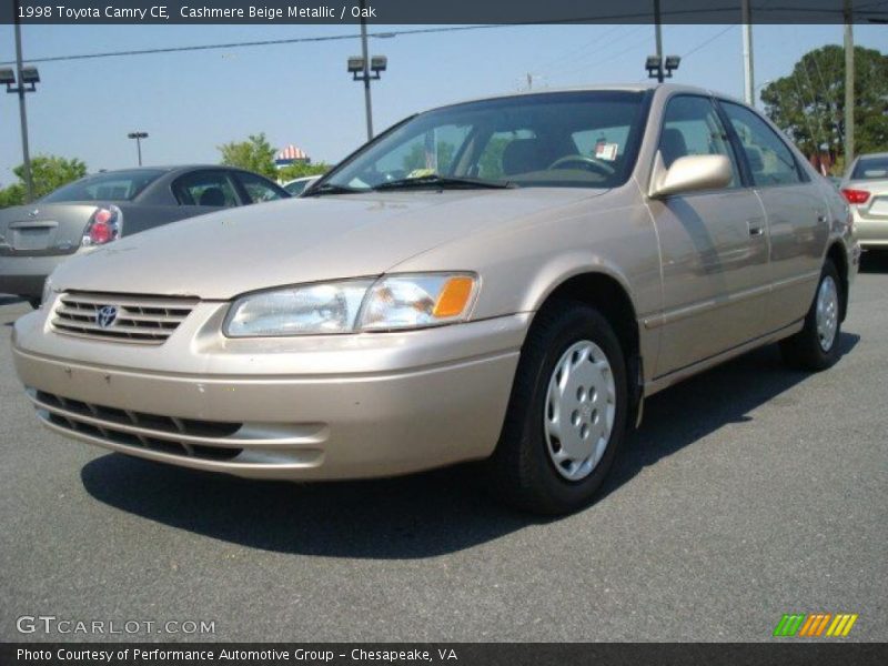 Cashmere Beige Metallic / Oak 1998 Toyota Camry CE