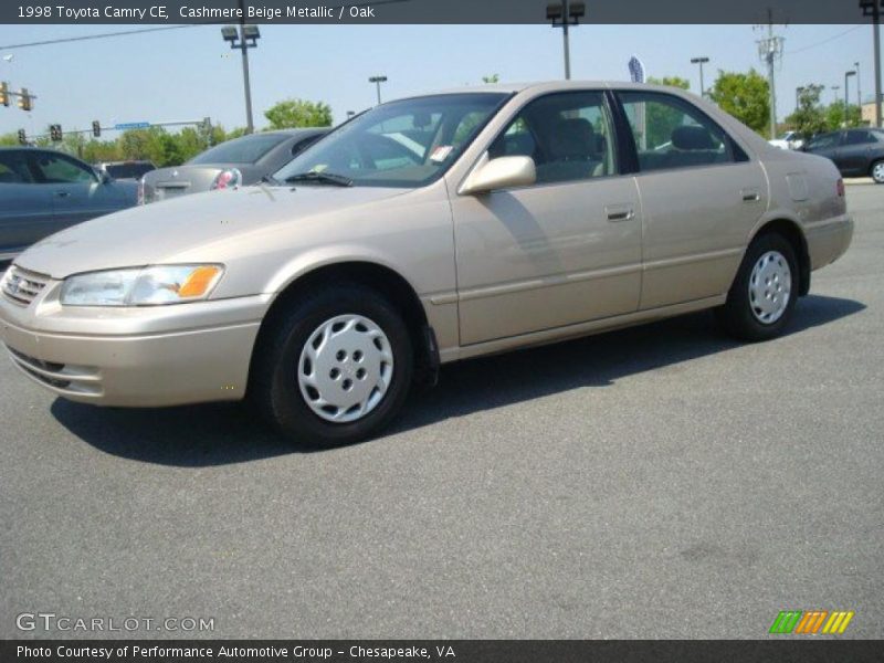 Cashmere Beige Metallic / Oak 1998 Toyota Camry CE