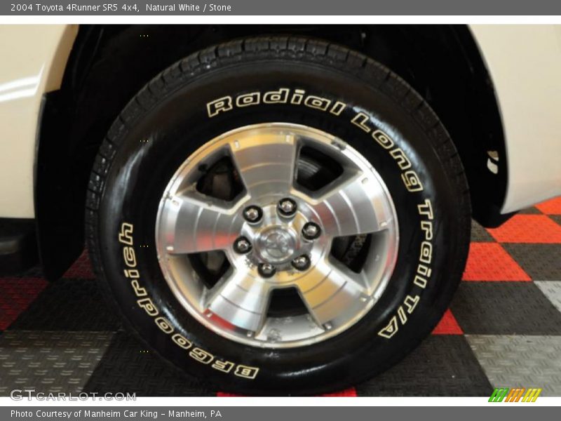 Natural White / Stone 2004 Toyota 4Runner SR5 4x4