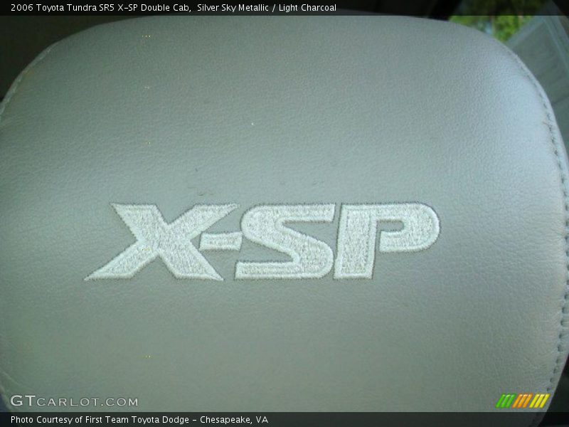 Silver Sky Metallic / Light Charcoal 2006 Toyota Tundra SR5 X-SP Double Cab