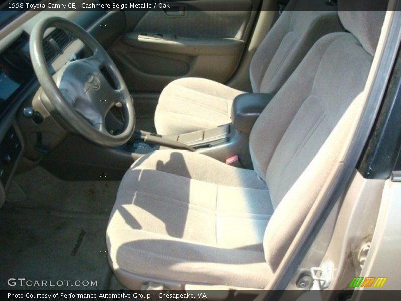 Cashmere Beige Metallic / Oak 1998 Toyota Camry CE