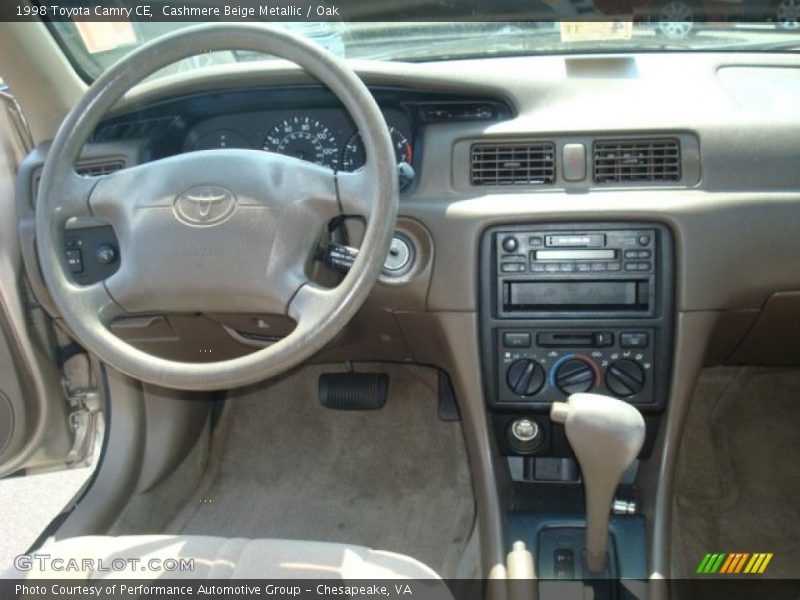Cashmere Beige Metallic / Oak 1998 Toyota Camry CE