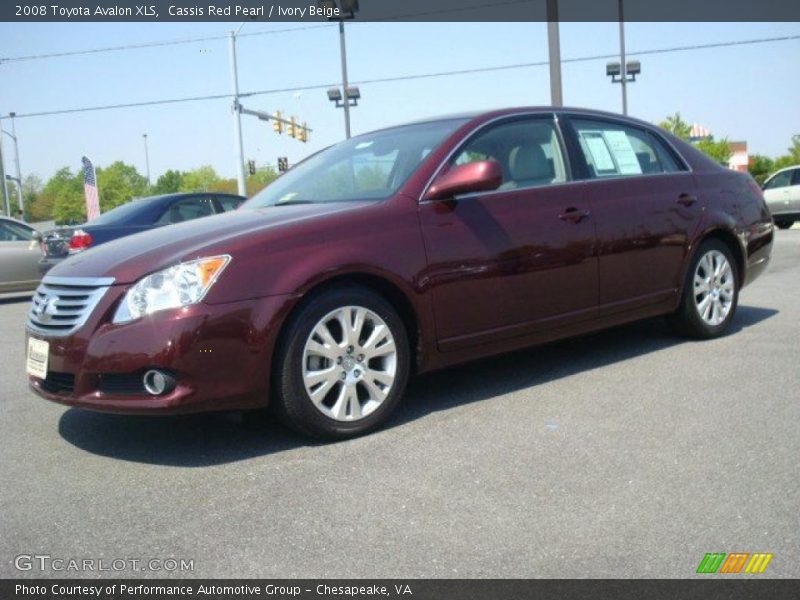 Cassis Red Pearl / Ivory Beige 2008 Toyota Avalon XLS