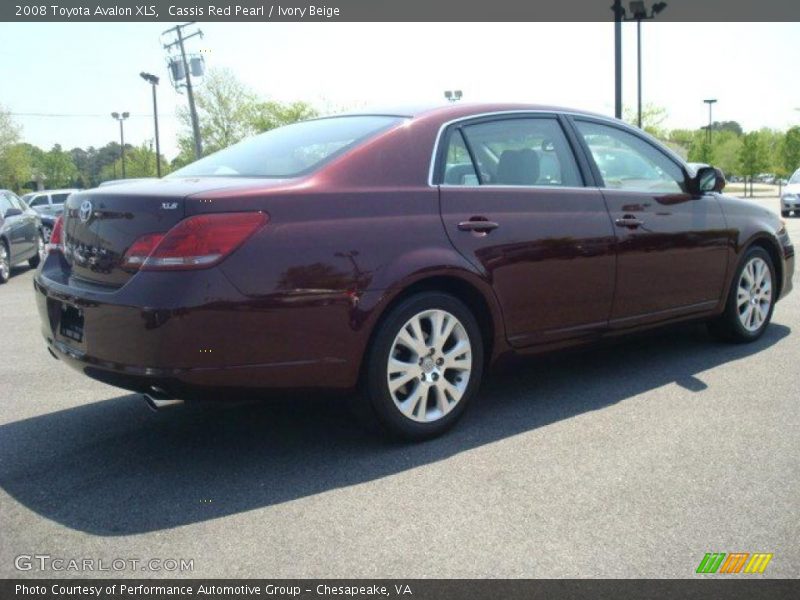 Cassis Red Pearl / Ivory Beige 2008 Toyota Avalon XLS