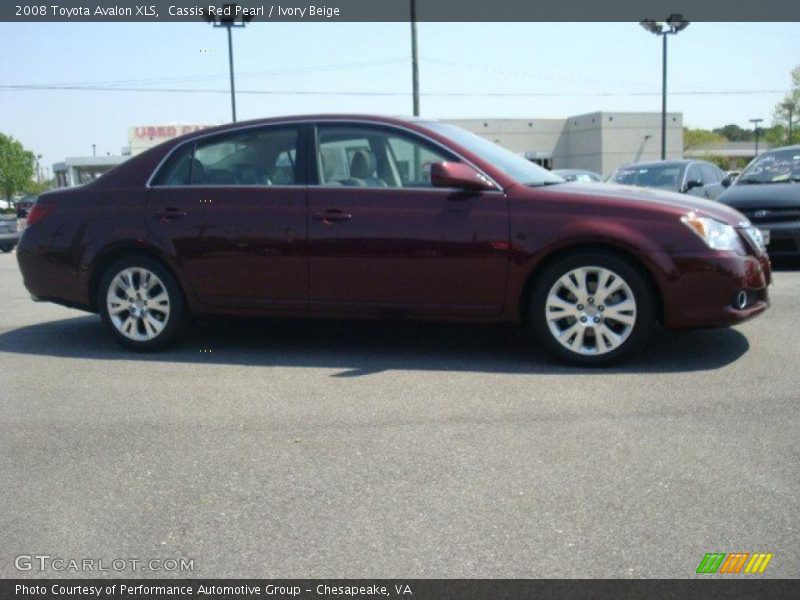 Cassis Red Pearl / Ivory Beige 2008 Toyota Avalon XLS