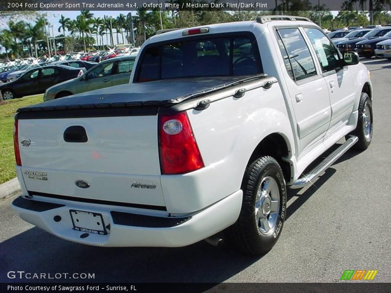 Oxford White / Medium Dark Flint/Dark Flint 2004 Ford Explorer Sport Trac Adrenalin 4x4