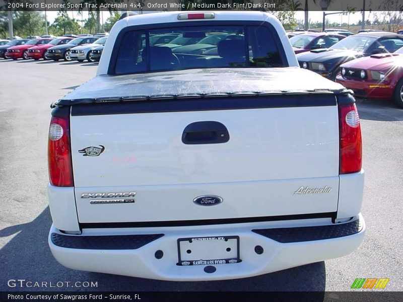 Oxford White / Medium Dark Flint/Dark Flint 2004 Ford Explorer Sport Trac Adrenalin 4x4