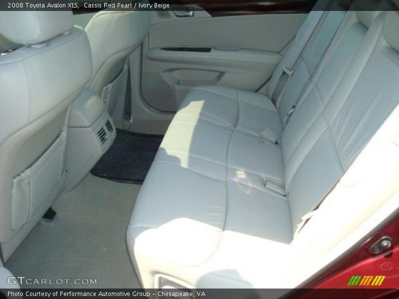 Cassis Red Pearl / Ivory Beige 2008 Toyota Avalon XLS