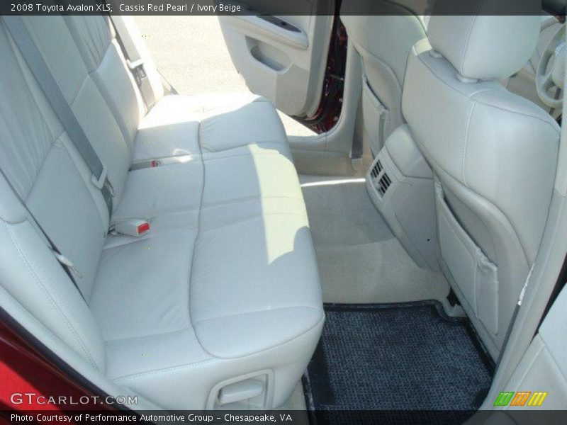 Cassis Red Pearl / Ivory Beige 2008 Toyota Avalon XLS