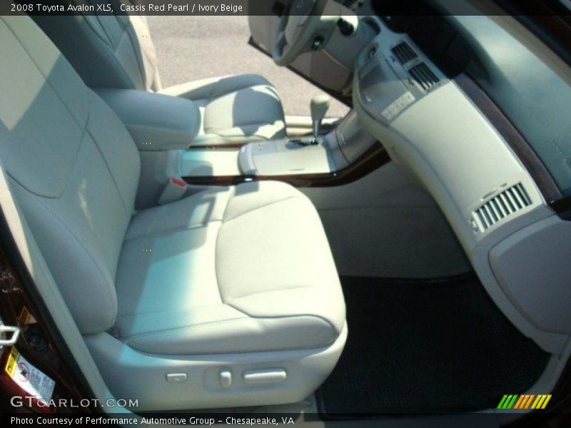 Cassis Red Pearl / Ivory Beige 2008 Toyota Avalon XLS