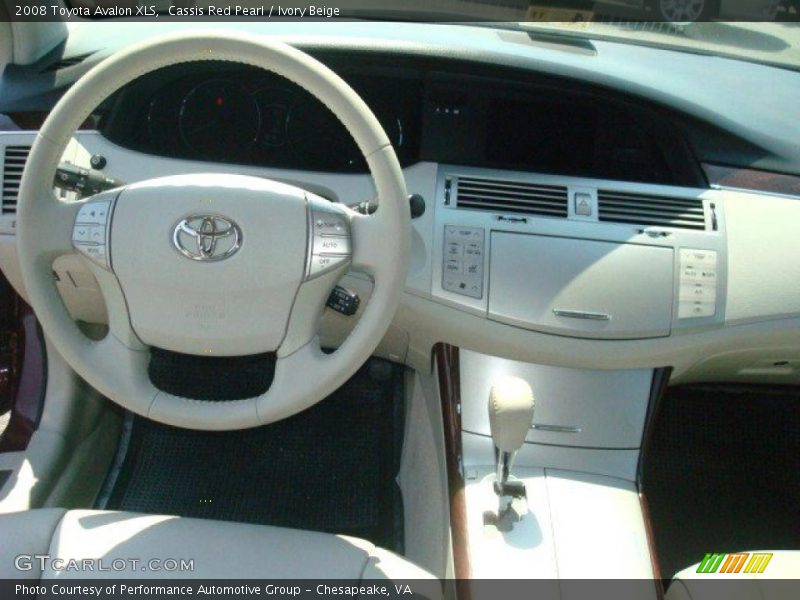Cassis Red Pearl / Ivory Beige 2008 Toyota Avalon XLS
