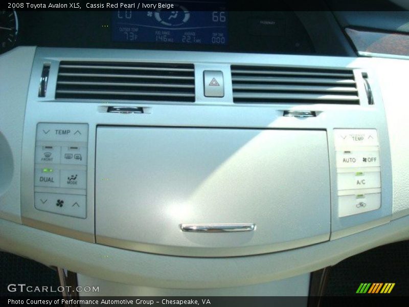 Cassis Red Pearl / Ivory Beige 2008 Toyota Avalon XLS