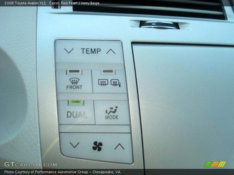 Cassis Red Pearl / Ivory Beige 2008 Toyota Avalon XLS