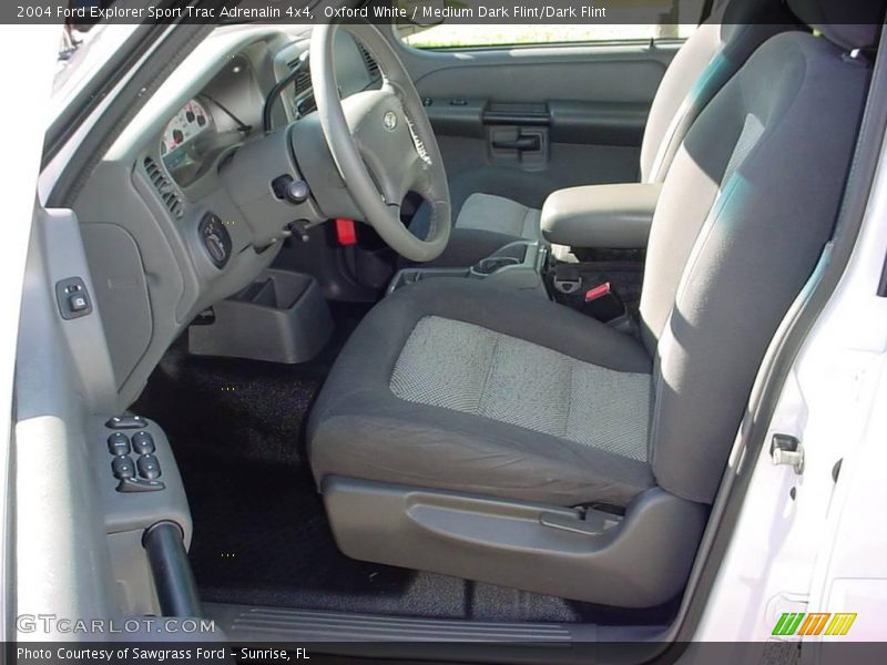 Oxford White / Medium Dark Flint/Dark Flint 2004 Ford Explorer Sport Trac Adrenalin 4x4